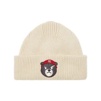 MLB Acrylic Beanies Unisex White