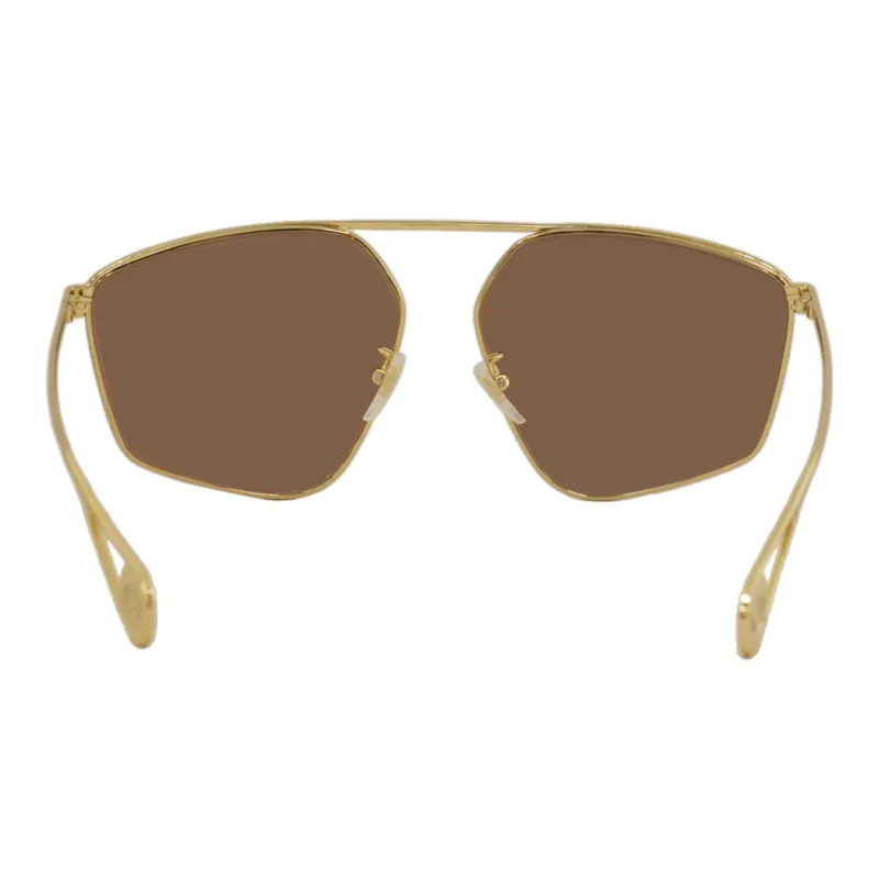 GUCCI Sunglasses Unisex Gold-2