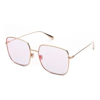 DIOR Injection Molding Square Sun Eye Women's Pink
