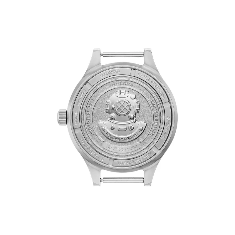 BULOVA Wrist Watch Mechanical Movement 41mm Black Dial Men's Watches-2