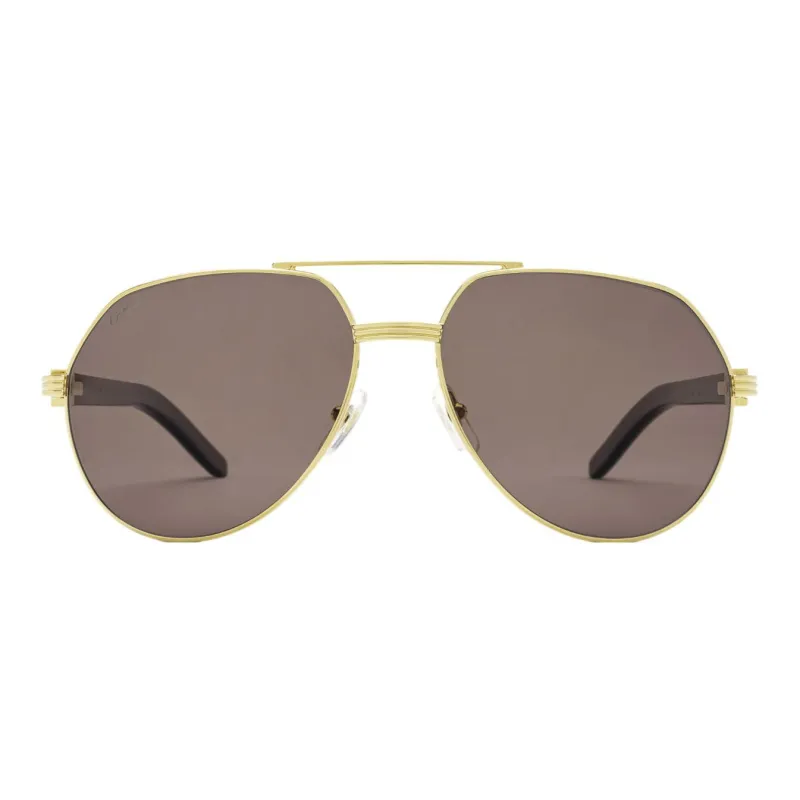 Cartier Aviator Frame Sunglasses-0