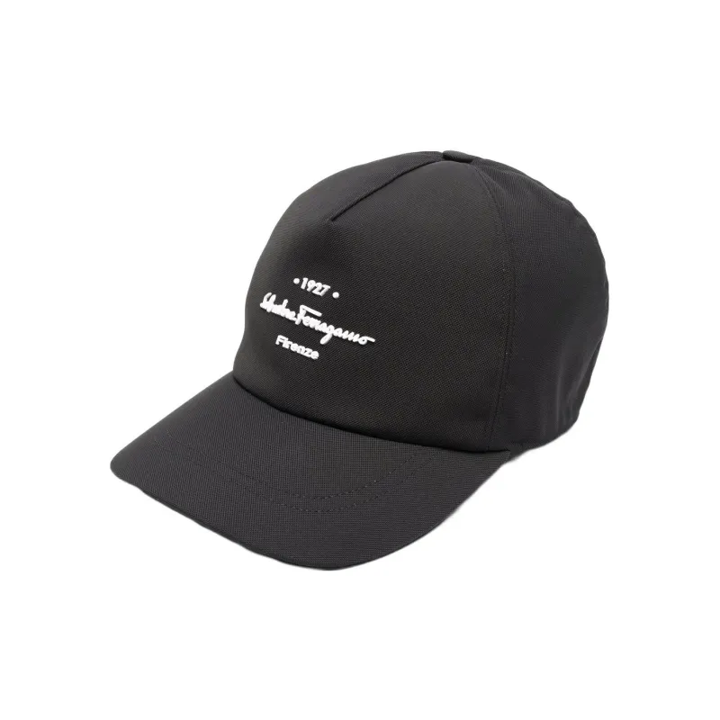 Ferragamo Baseball Caps Unisex Black-0