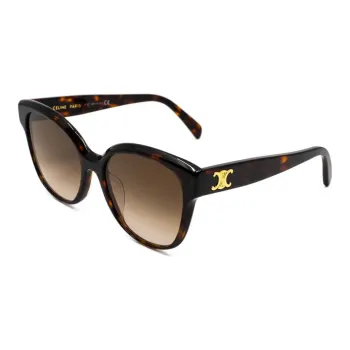 CELINE Triomphe Sunglasses Unisex Brown