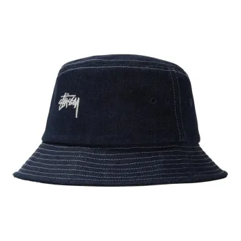Stussy Bucket Hats Unisex Marine Blue