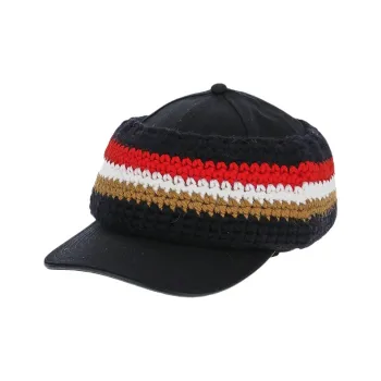 Burberry Curved Peak Knitted Baseball Hat