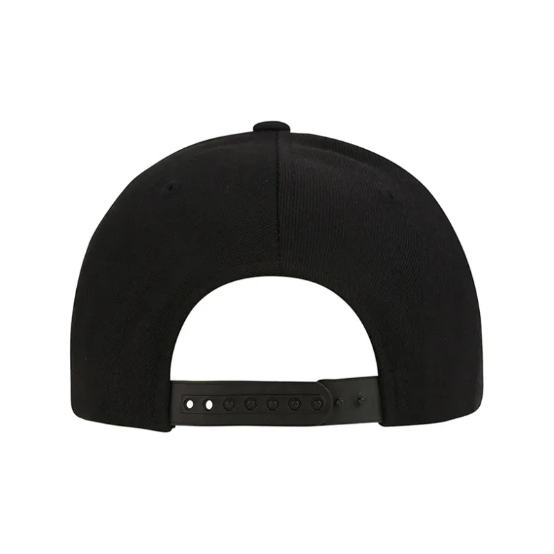 MLB Acrylic Baseball Caps Unisex Black With Gold Logo-3