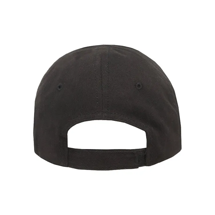 Balenciaga Cotton Baseball Caps Unisex Black-2