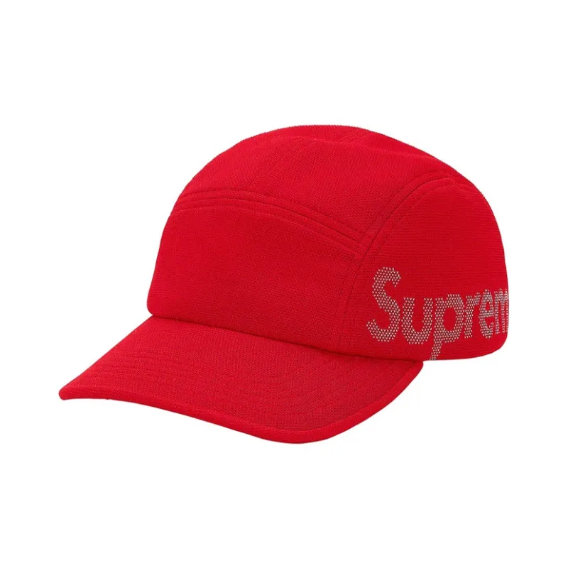 Supreme Jacquard Pique Camp Cap-0