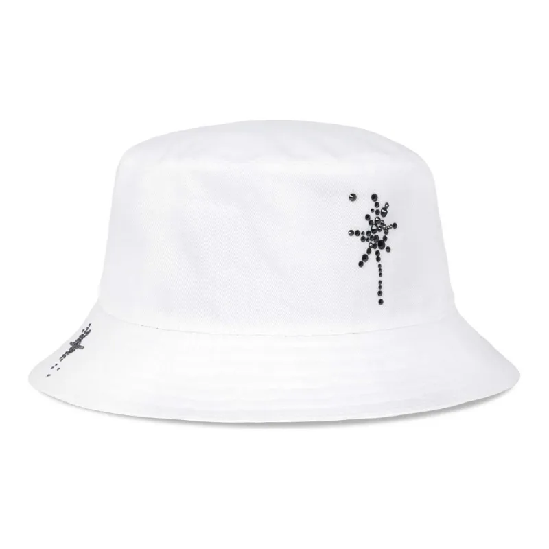 WE11DONE Bucket Hats Unisex White-1