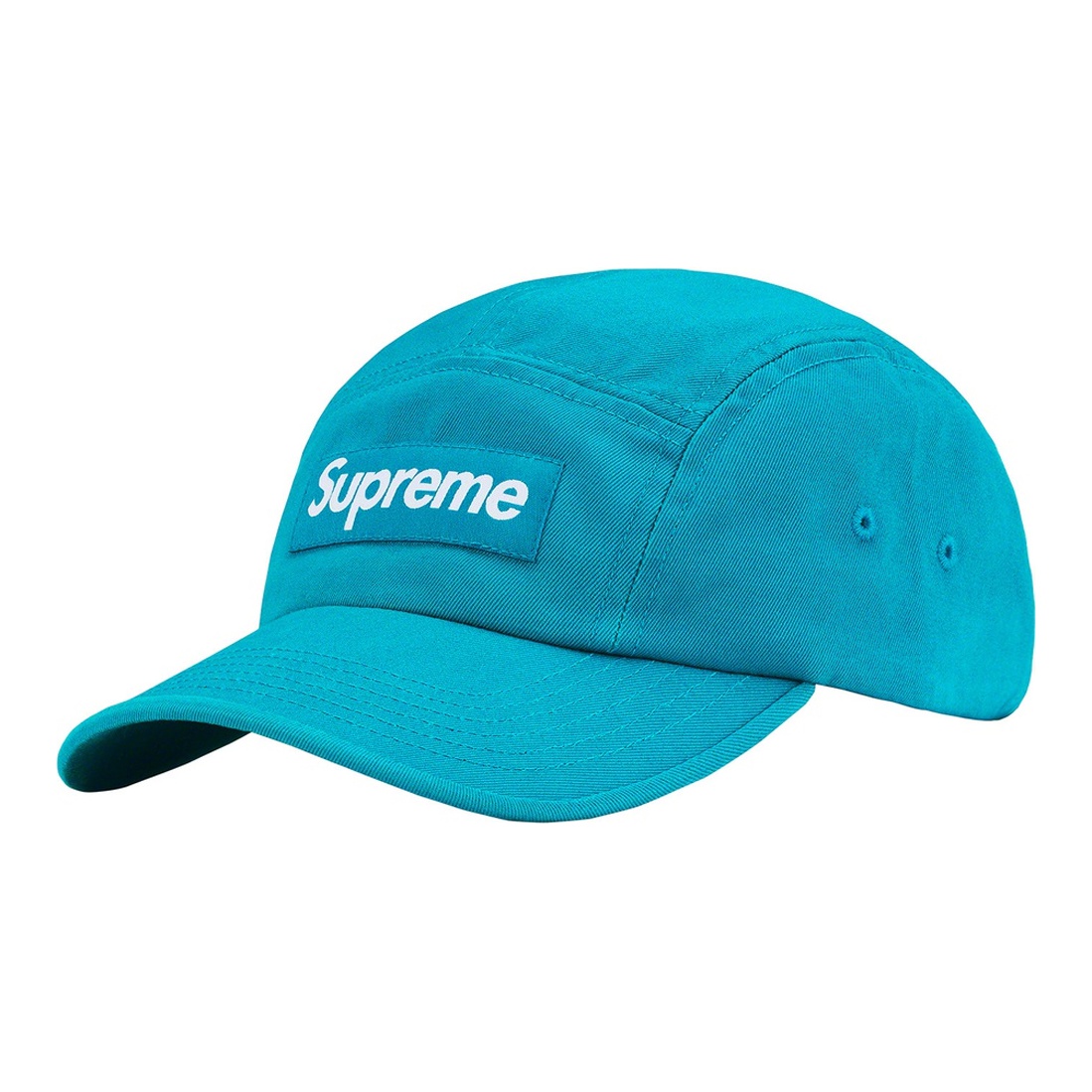 Supreme Washed Chino Twill Camp Cap Cap SS22 Black One Size