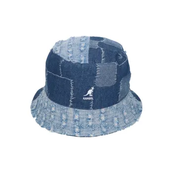 KANGOL Denim Mashup Bucket Cap