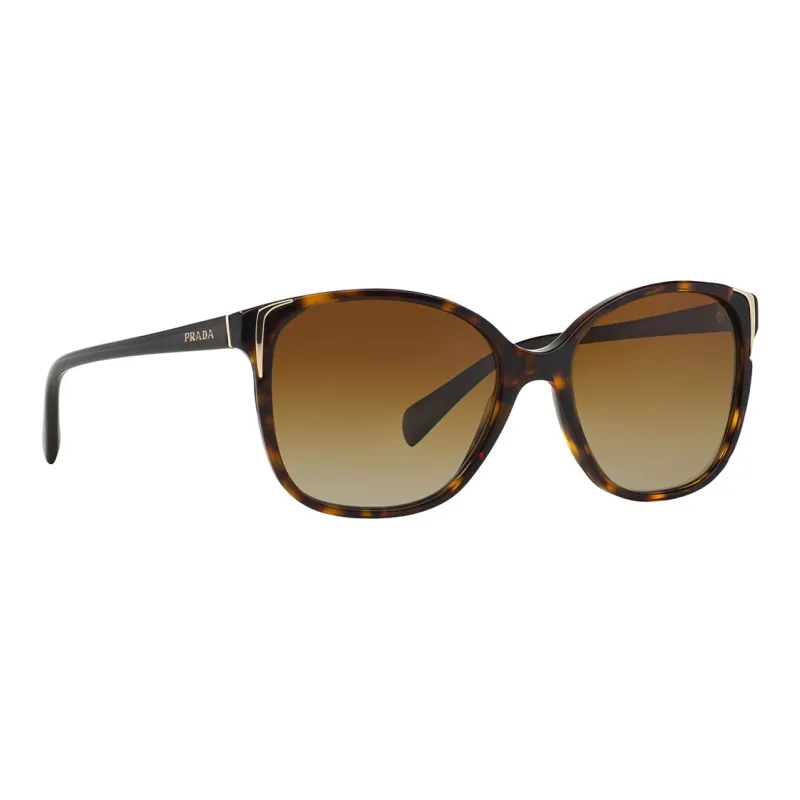 PRADA Tortoiseshell-frame Logo Sunglasses-2