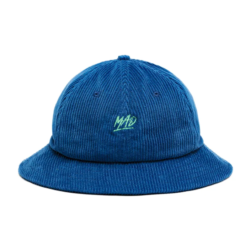 The MAD HATcher Corduroy Round Crown Bucket Hat Bucket Hat Unisex-2