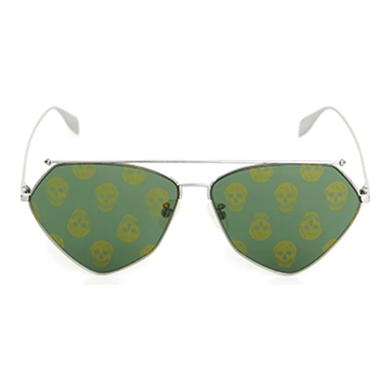 Alexander McQueen Sunglasses Unisex Green-0