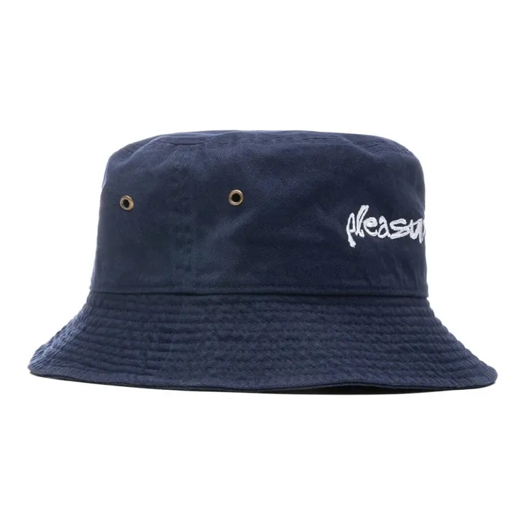 PLEASURES Hyde Logo Bucket Hat-1