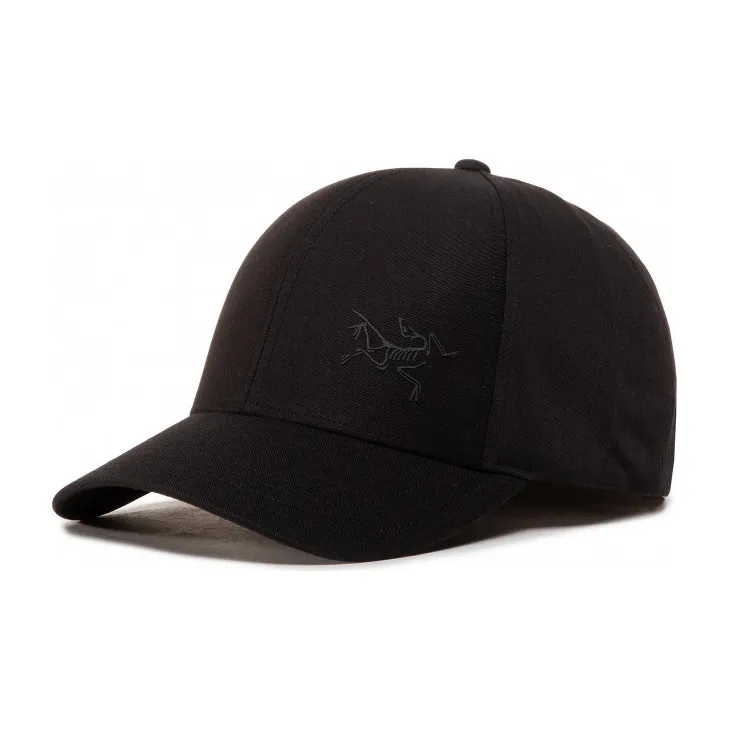 Arcteryx Polyester Baseball Caps Unisex Black-3