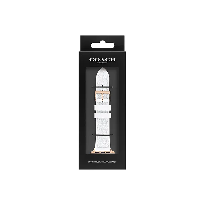 COACH Apple Compatibility Watch Band Silicone Material-3