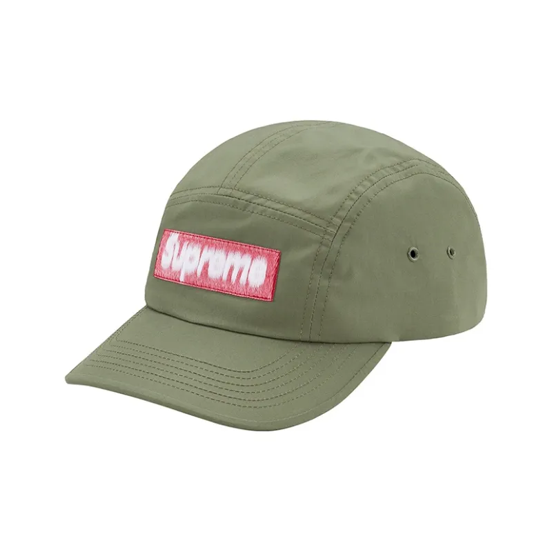 Supreme Reversed Label Camp Cap-8