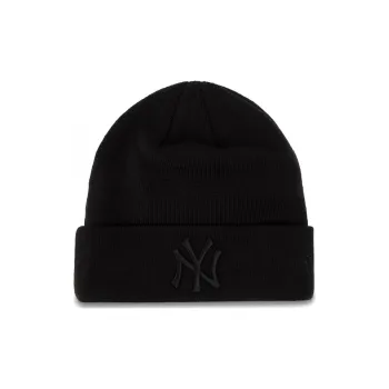 New Era Cotton Beanies Men's Black