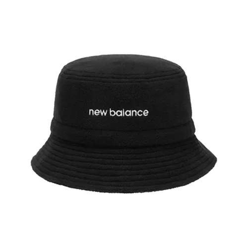 New Balance Bucket Hats Unisex Black