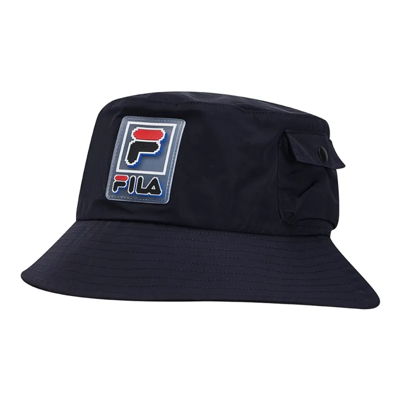 FILA Bucket Hats Unisex Dark Blue/Royal Blue/White-1