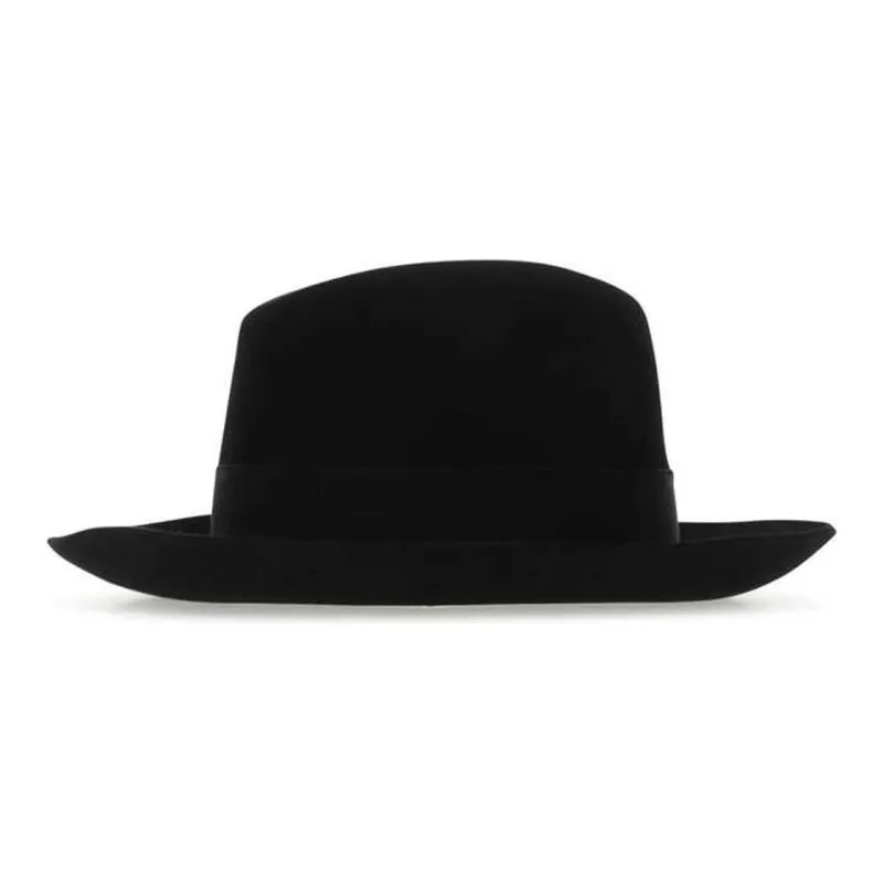 Borsalino Bucket Hats Unisex Black-0