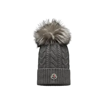 Moncler Beanies Women's Gray