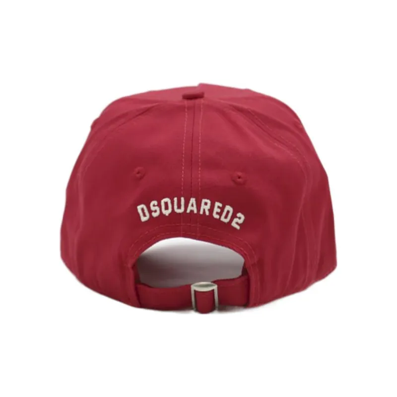 DSQUARED 2 Baseball Caps Unisex Red-2