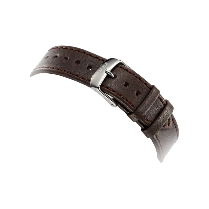 TIMEX Wrist Watch Automatic Mechanical Movement Leather Strap Black Dial Men's Watches-2