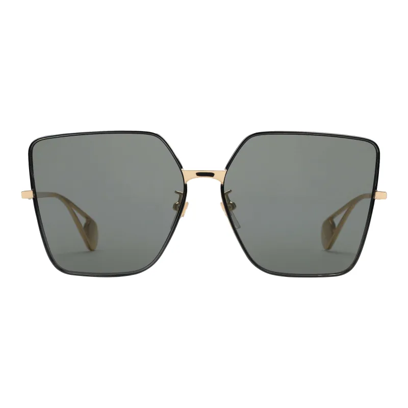 GUCCI Sunglasses Unisex Black Gray Color-0