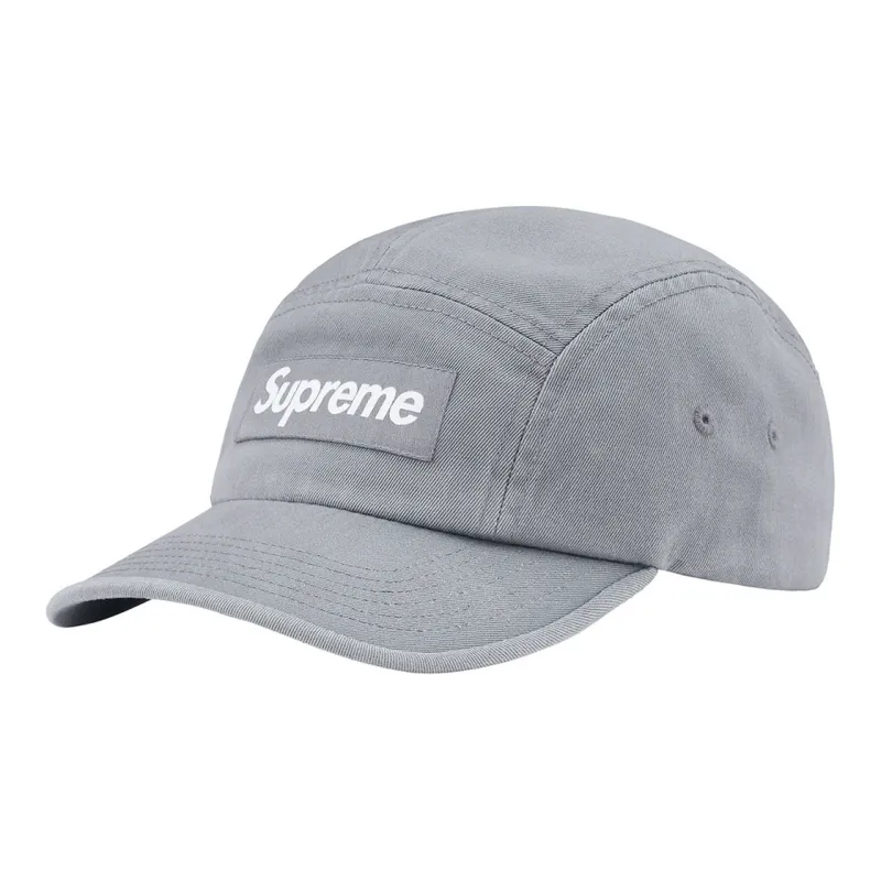 Supreme Washed Chino Twill Camp Cap Cap SS22-2