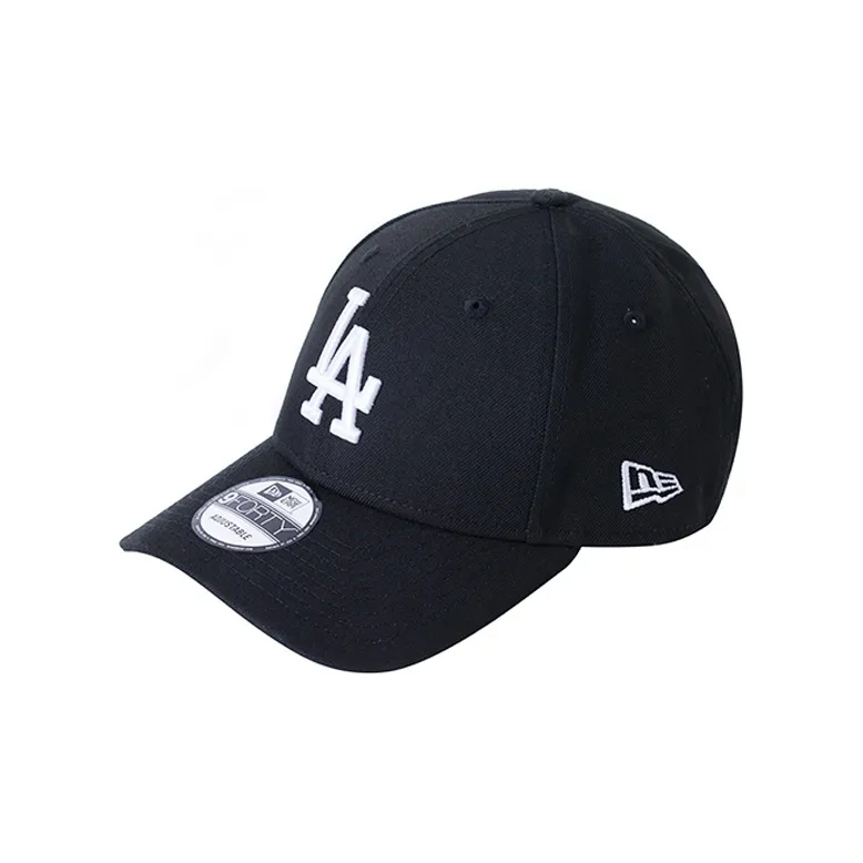 New Era Polyester Baseball Caps Unisex Black-2