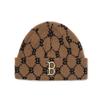 MLB Acrylic Beanies Unisex Brown