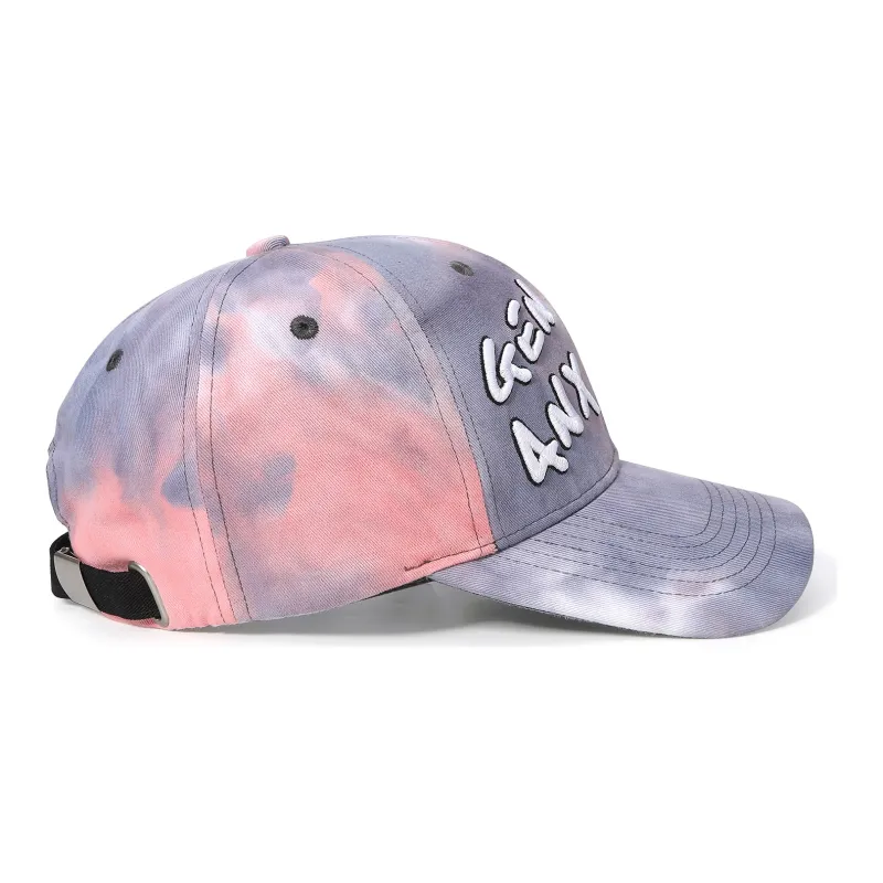 GENANX Baseball Caps Unisex Dazzling Color Tie Dye-1