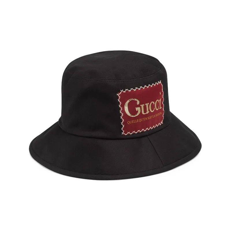 GUCCI Cotton Bucket Hats Unisex-1