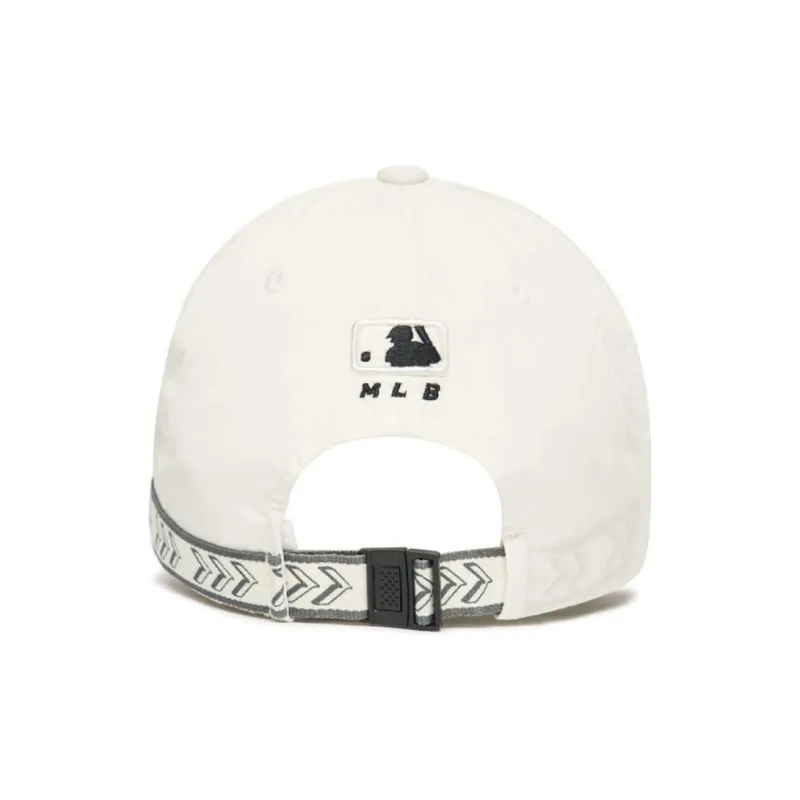 MLB Cotton Baseball Caps Unisex White-3