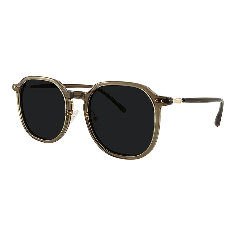 MUZU TR/Memory Plastic Irregular Shape Sunglasses Unisex-5