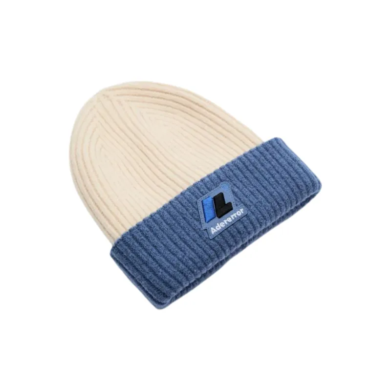 Zara X ADER ERROR Beanies Unisex Blue, Beige-2