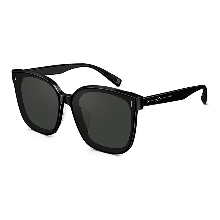 MOLSION Plate Frame Square Sunglasses Unisex-5