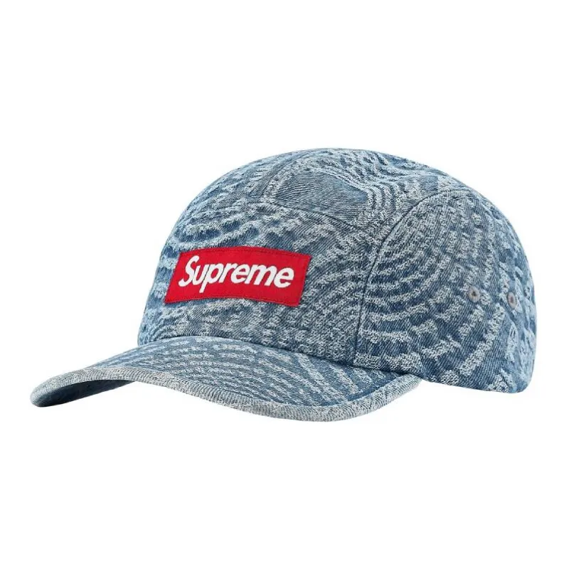 Supreme Leopard Corduroy Camp Cap-2