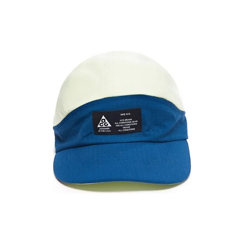 Nike Cotton Baseball Caps Unisex Blue-1