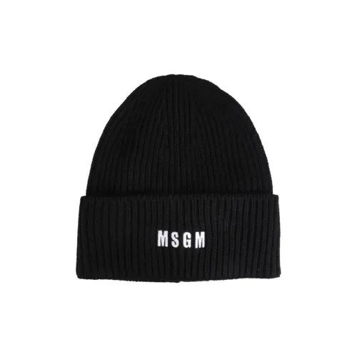 MSGM Beanies Men Black