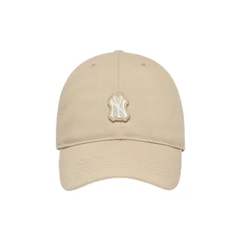MLB Cotton Baseball Caps Unisex Beige