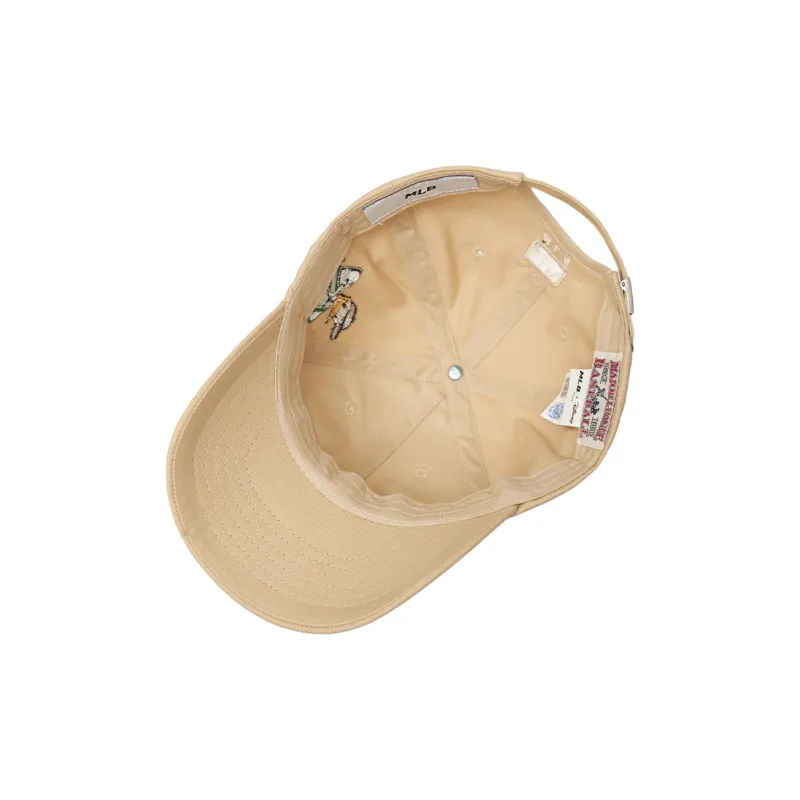 MLB Cotton Baseball Caps CPD01 Unisex Ecru-4