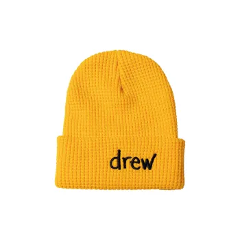 Drew House Beanies Unisex Yellow