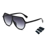 Black Frame Dual Gray