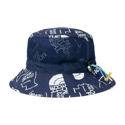 Brain Dead X THE NORTH FACE Bucket Hats Unisex Blue