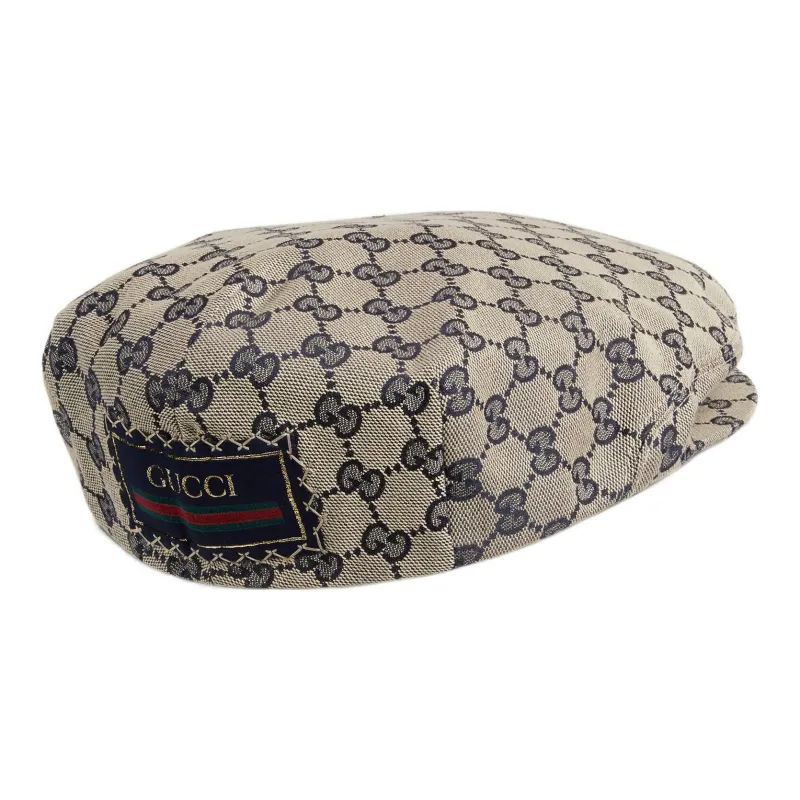 GUCCI ORIGINAL GG CANVAS FLAT CAP-0