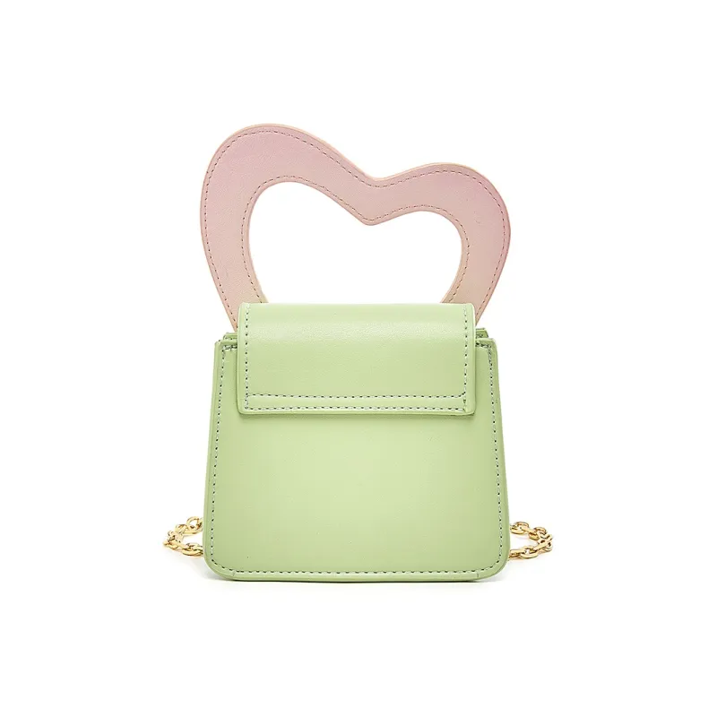 Miffy PU One Shoulder Handbag Mini Women's Ecru/Green-6