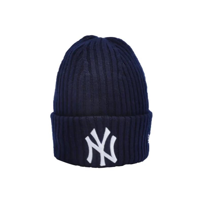 New Era Acrylic Beanies Unisex Navy Blue-1